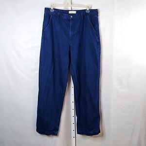 Abercrombie & Fitch Women's Blue Denim Jeans Mid Rise Size 32/14 Long